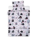 Pościel koty łapki 100x160 cm
