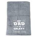 Prezent dla taty fana Star Wars ręcznik szybkoschnący z haftem