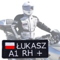 Naszywka imiennik na motocykl / odzież militarną