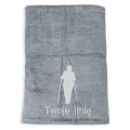 Prezent nordic walking ręcznik szybkoschnący z haftem IMIĘ