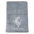 Prezent dla fryzjerki ręcznik szybkoschnący z haftem IMIĘ