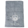 Ręcznik szybkoschnący frotte dla fana offroad kompas + imię