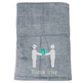 Prezent dla kuriera ręcznik szybkoschnący z haftem IMIĘ