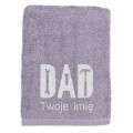 Prezent dla taty DAD narzędzia ręcznik bawełniany z haftem IMIĘ