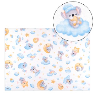 Pielucha flanelowa chmurki