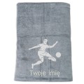 Prezent dla piłkarza ręcznik szybkoschnący z haftem IMIĘ