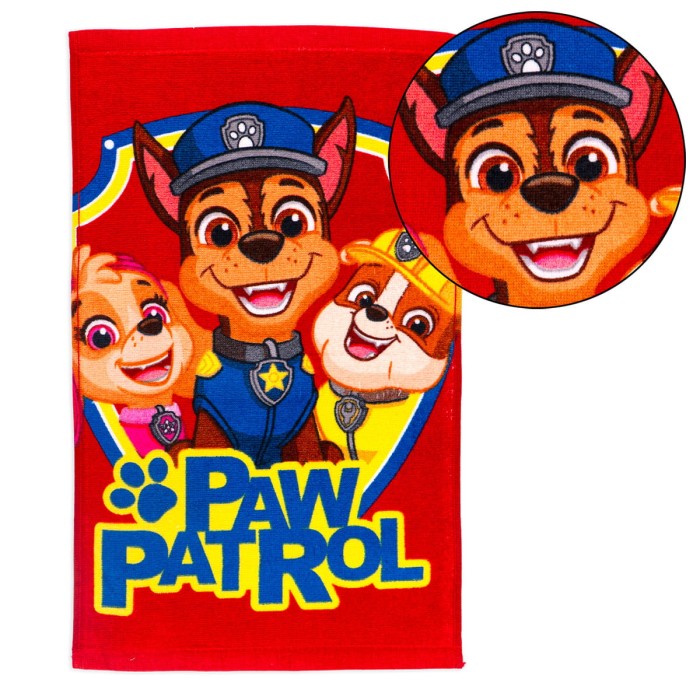 Ręcznik Psi patrol czerwony 30x50 cm