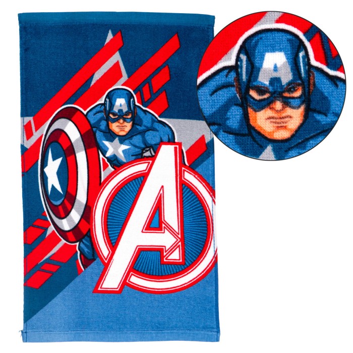 Ręcznik Kapitan Ameryka 30x50 cm