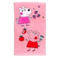 Ręcznik Świnka Peppa apples 30x50 cm z haftem imiennym