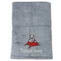 Ręcznik szybkoschnący frotte dla motocyklisty Africa + imię