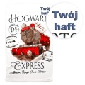 Ręcznik 30x50 cm Harry Potter Express z haftem imiennym