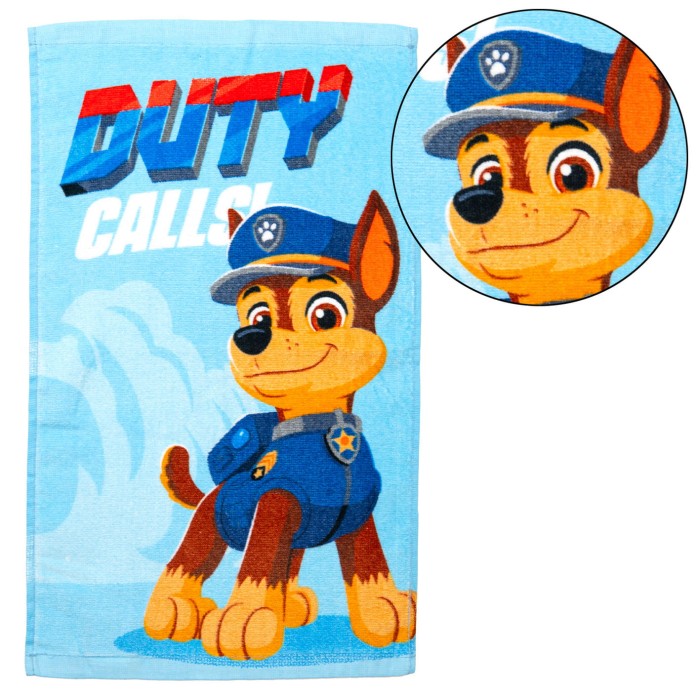 Ręcznik 30x50 cm Psi Patrol Chase Duty