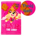 Ręcznik 30x50 cm Psi Patrol Skye the limit  z haftem imiennym