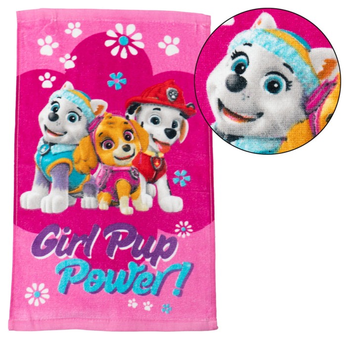 Ręcznik 30x50 cm Psi Patrol Girl Pup