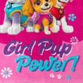 Ręcznik 30x50 cm Psi Patrol Girl Pup z haftem imiennym