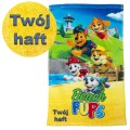 Ręcznik 30x50 cm Psi Patrol Beach Patrol z haftem imiennym