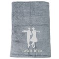 Prezent dla tancerza tancerki ręcznik szybkoschnący z haftem IMIĘ