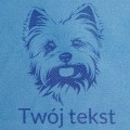 Prezent York Yorkshire Terrier ręcznik szybkoschnący z grawerem