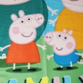 Koc polarowy Peppa Family 100x140 cm