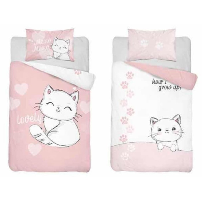 Pościel Kotek Meow 90x120 cm