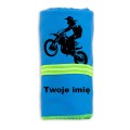 Ręcznik szybkoschnący dla motocyklisty grawer cross + imię