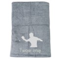 Prezent dla fana ping ponga ręcznik szybkoschnący z haftem IMIĘ