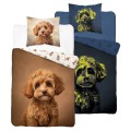 Pościel świecąca Piesek cavapoo 140x200 cm