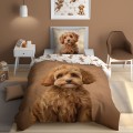 Pościel świecąca Piesek cavapoo 140x200 cm