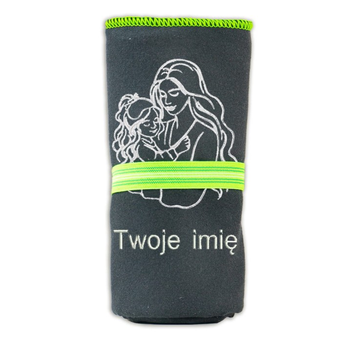 Prezent na Dzień Mamy ręcznik z haftem szkic