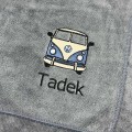Prezent dla fana samochodów ręcznik szybkoschnący frotte VW T1 + imię