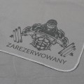 Prezent dla wielbiciela siłowni pakera ręcznik szybkoschnący z grawerem