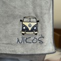 Prezent dla fana samochodów ręcznik szybkoschnący frotte VW T1 + imię