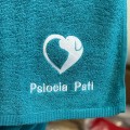 Prezent dla miłośnika psów ręcznik bawełniany z haftem IMIĘ