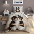Pościel Pies Berneńczyk 140x200 cm
