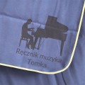 Prezent dla pianisty fortepianisty ręcznik szybkoschnący z grawerem