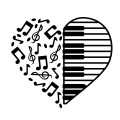 Prezent dla fana muzyki muzyka ręcznik szybkoschnący z grawerem