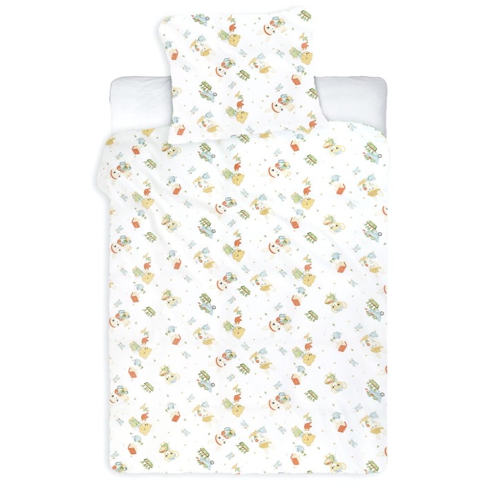 Pościel miś ogrodnik 100x160 cm