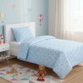 Pościel Łapki niebieskie 100x160 cm