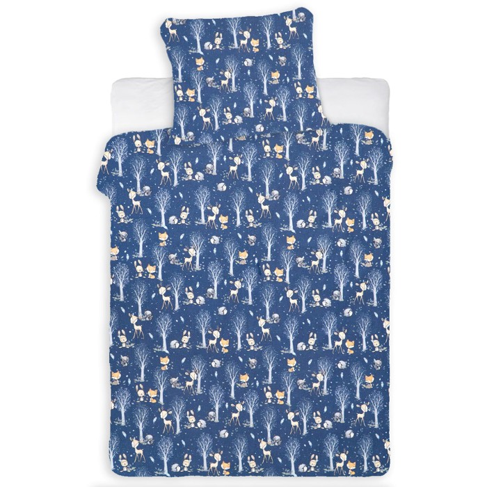 Pościel las granat 100x160 cm