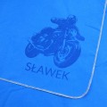 Ręcznik szybkoschnący dla motocyklisty GRAWER grafika + imię WYBÓR WZORÓW