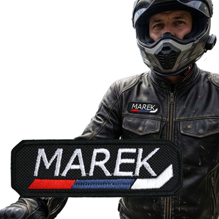 Naszywka motocyklowa imiennik