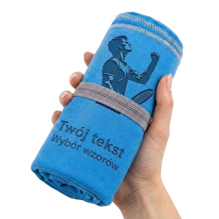 Prezent dla tenisisty fana tenisa ręcznik szybkoschnący WYBÓR WZORÓW