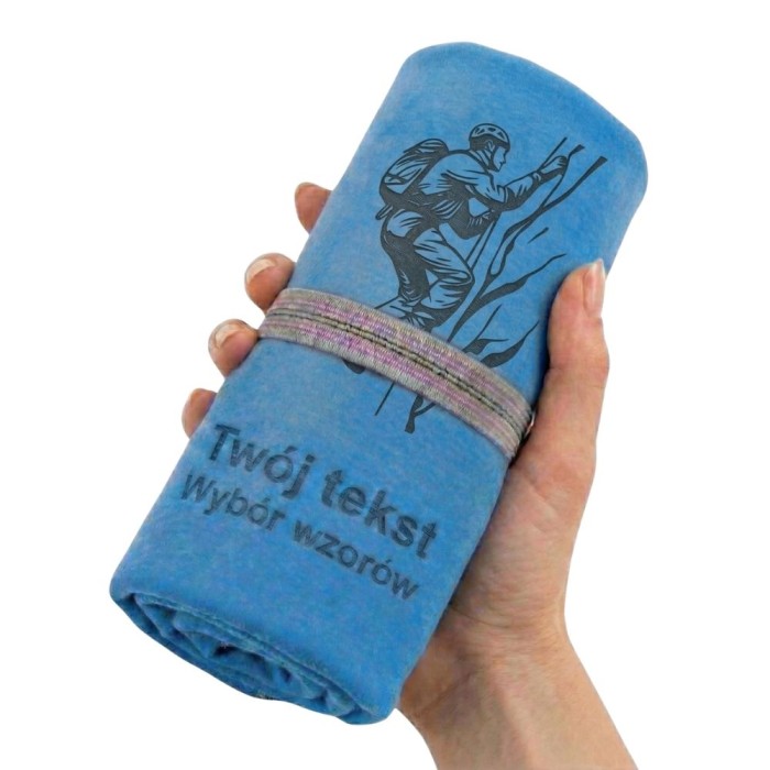 Prezent dla wspinacza ręcznik szybkoschnący WYBÓR WZORÓW