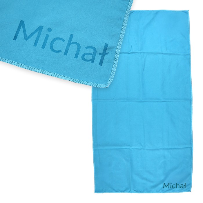 Ręcznik Szybkoschnący 50x90 cm z Personalizowanym Grawerem – Imię, Ksywka