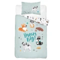 Pościel 90x120 cm pies dream mięta