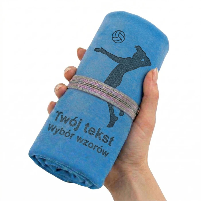 Prezent dla siatkarki siatkarza ręcznik szybkoschnący z grawerem WYBÓR