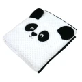 Prezent - Koc SOFT Panda ANIMAL 80x90 cm + imię
