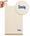 Ręcznik 30x50 cm do przedszkola + HAFT imię 