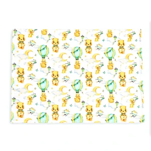 Pielucha tetrowa misie balony