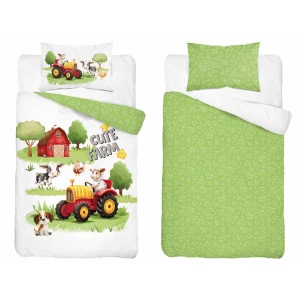 Pościel 100x135 cm cute farm